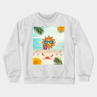 Hello summer 2023 Crewneck Sweatshirt